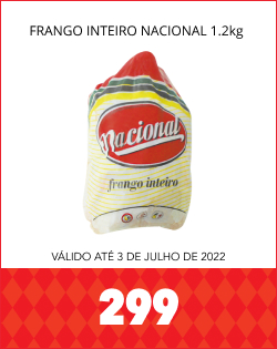 FRANGO INTEIRO NACIONAL 1.2kg, 299