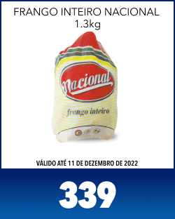 FRANGO INTEIRO NACIONAL 1.3kg, 339