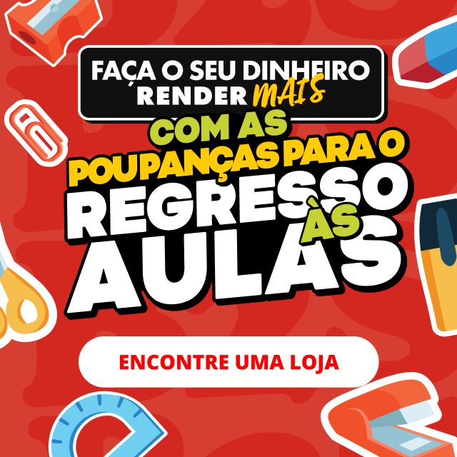 Prepare-se para o regresso às aulas com o Shoprite! Descubra ofertas em  artigas de papelaria, lanches, lancheiras e muito mais - tudo a preços imbatíveis. Ofertas válidas até 7 de Setembro de 2025. 