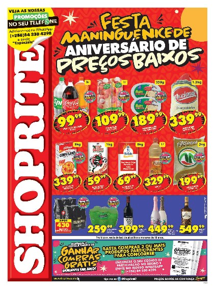 specials leaflet