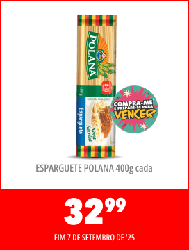 ESPARGUETE POLANA 400g CADA, 32,99