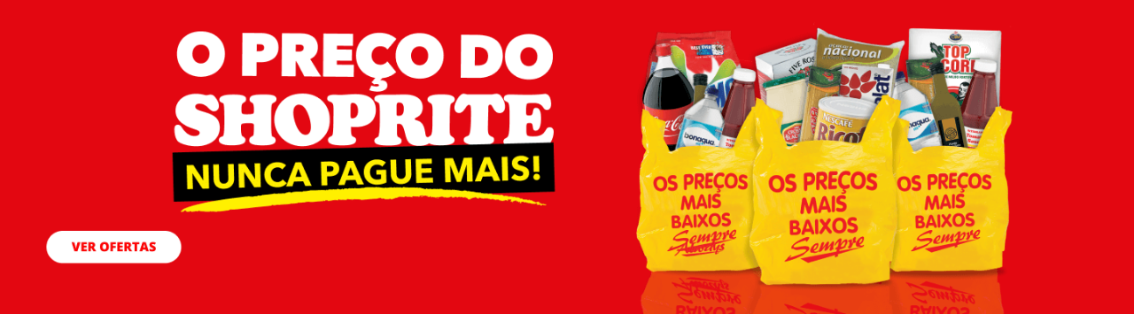O PREÇO DO SHOPRITE