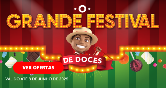 É o nosso Grande Carnaval de Preços Baixos e pode ter a oportunidade de ganhar 1 dos 140 Trolley Dashes. Para participar neste passatempo, compre 3 ou mais produtos aderentes na loja! O passatempo termina a 8 de junho de 2025. Aplicam-se os termos e condições!