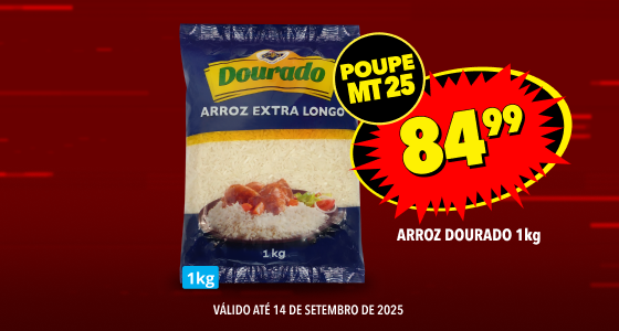 ARROZ DOURADO 1kg, 84,99